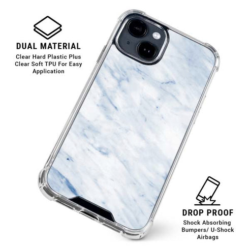 Blue Marble iPhone 15 Clear Case